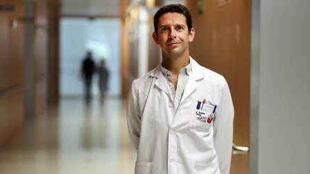 Pablo Sala Elarre, especialista en Cuidados Paliativos del Hospital San Juan de Dios de Pamplona