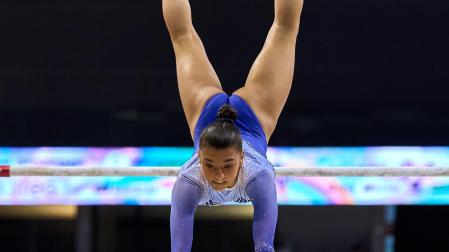 Fotos del Campeonato de España de Gimnasia Artística en el Navarra Arena