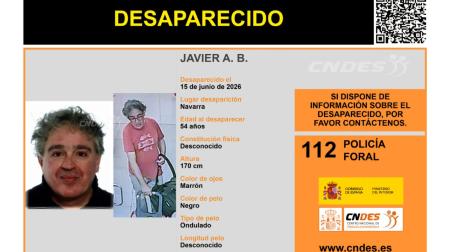 Imagen difundida por la Policía Foral