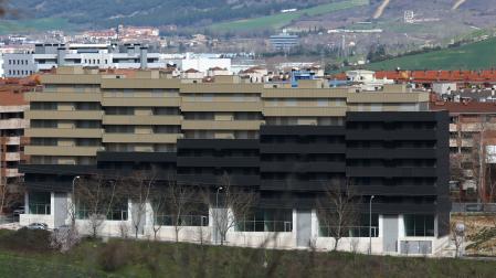 Un edificio de viviendas de alquiler