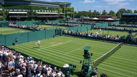 Imagen de las pistas de Wimbledon