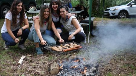 Foto de la celebración del Día de San Pedro en las campas de San Pedro en Alsasua