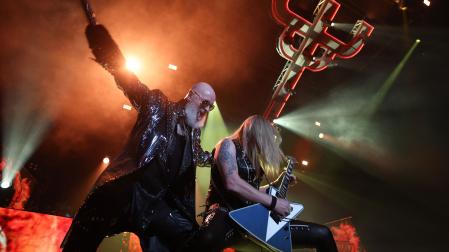 Imagen del concierto de Judas Priest celebrado el 15 de junio de 2024 en el Navarra Arena