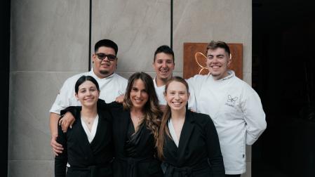 El equipo del restaurante Kabo