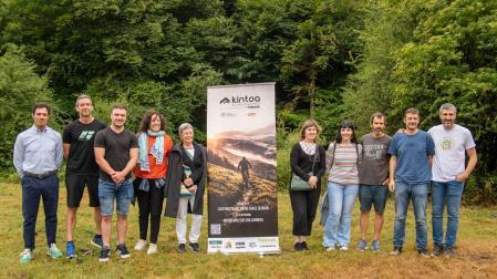Presentación oficial de la prueba de mountain bike Kintoa All-Mountain Race by Sisnet, en Sorogain