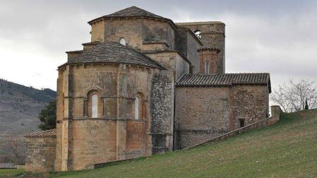 Exterior del monasterio de Azuelo.