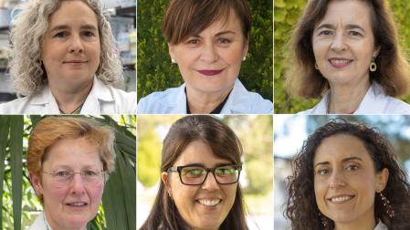 Arantxa González, María José Calasanz, Amelia Martí del Moral, Gema Frühbeck, Maira Bes, Estefanía Toledo.