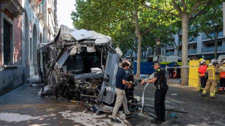 Una cuarentena de heridos, cuatro críticos, en el accidente de un autocar en Lleida
