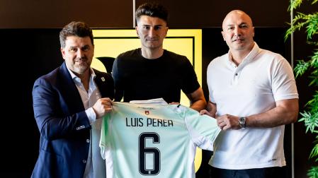 Luis Perea, nuevo futbolista del NK Olimpija Ljubljana