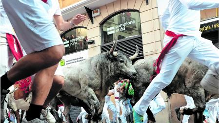 La fotografía ganadora del XVI  Concurso Internacional de Fotografía del Encierro.