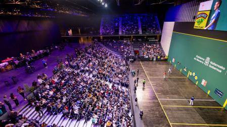 Partido de semifinales del Masters CaixaBank en el Navarra Arena