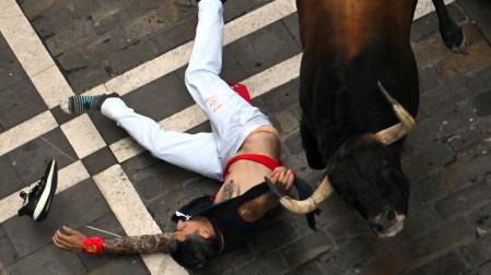 Foto del encierro de los Álvaro Núñez en 2025.