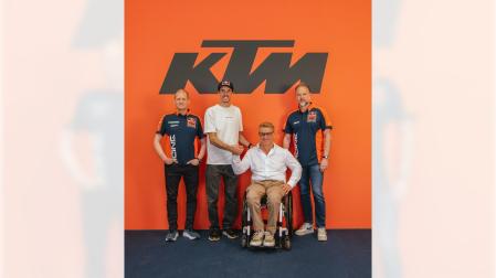 Aki Ajo, Álex Márquez, Pitt Beirer y Jens Hainbac