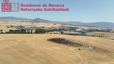 Incendio en Ororbia