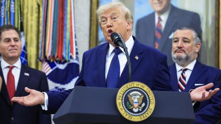 Comparecencia de Donald Trump en la Casa Blanca este lunes 6 de julio