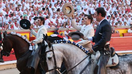 Andy Cartagena, Roberto Armendáriz y Guillermo Hermoso de Mendoza