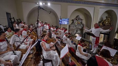 Ricardo Zoco dirige a la Capilla de Música de la Catedral y a la Orquesta Sinfónica de Navarra en la iglesia de San Lorenzo