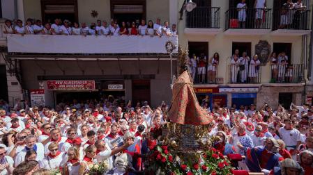 Foto de la Procesión de San Fermín 2026 en Pamplona.