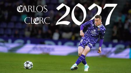 Carlos Clerc amplía su vinculación con el Real Valladolid hasta 2027