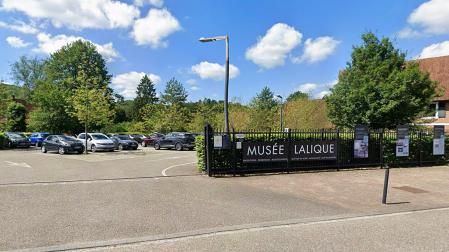 Entrada al Museo LaLique en la localidad francesa de Wingen-sur-Moder