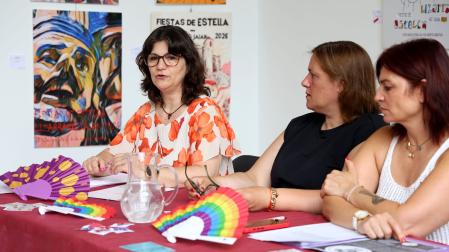 Ana Duarte, la alcaldesa Marta Ruiz de Alda y la concejal Azucena Polo