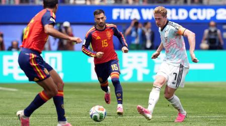 España consiguió el pase a la semifinal del Mundial 2026 tras derrotar a Bélgica en cuartos por 2-1 con goles de Fabián y Mikel Merino