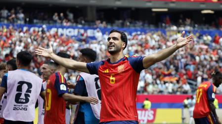 España consiguió el pase a la semifinal del Mundial 2026 tras derrotar a Bélgica en cuartos por 2-1 con goles de Fabián y Mikel Merino