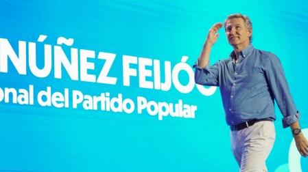 El presidente del PP, Alberto Núñez Feijóo, clausura el XVI Congreso de Nuevas Generaciones