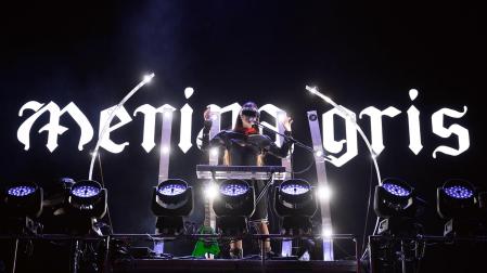Fotos del concierto de Merina Gris en la plaza del Castillo