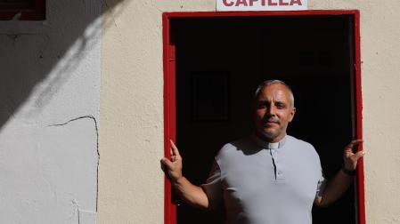 José Antonio Goñi, capellán de la plaza de toros de Pamplona