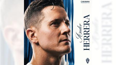 Imagen publicada en redes por el Real Zaragoza anunciando el fichaje de Ander Herrera