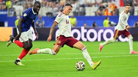 Fotos del partido de semifinales Francia - España