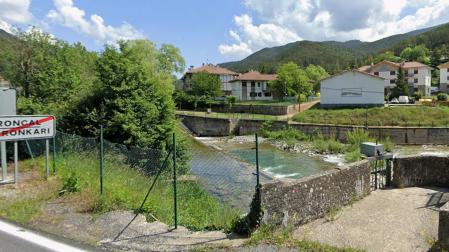 Imagen de la presa de Roncal
