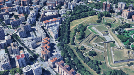 Zona donde se van a realizar las obras