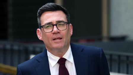 Andy Burnham, líder laborista y sustituto de Keir Starmer