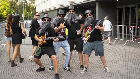 Fotos del ambiente y del concierto de ZZTop en Pamplona