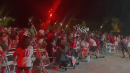 Sarriguren celebra la expulsión de Enzo Fernández
