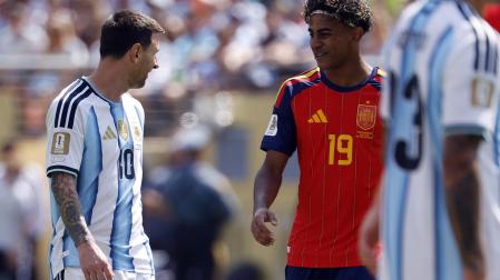 Fotos de la final del Mundial entre España y Argentina