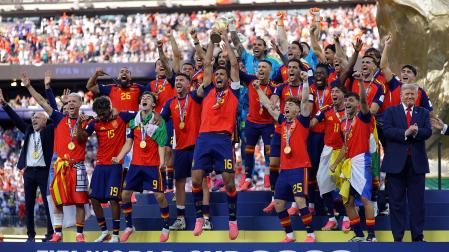 Fotos de la final del Mundial entre España y Argentina