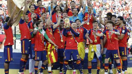 Fotos de la final del Mundial entre España y Argentina