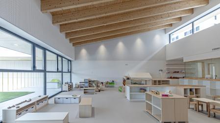 Aula de la Escuela Infantil Egunsenti en Erripagaña