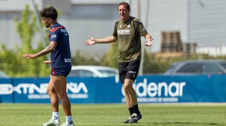 Fotos del entrenamiento de Osasuna de este lunes