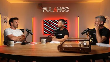 Ignacio Camacho durante el pódcast de Los Fulanos