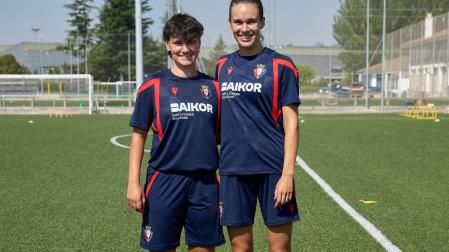 Raquel Constanza y Malen Solozabal, únicos fichajes de Osasuna Femenino