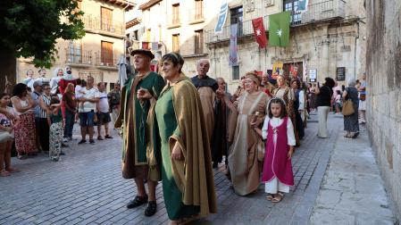 Fotos del pregón inaugural de la Semana Medieval de Estella