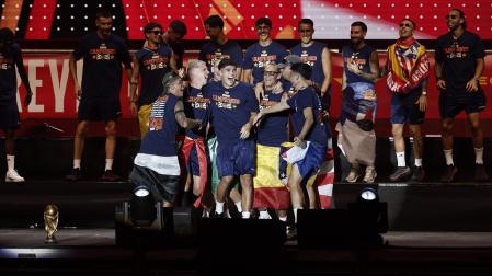 Fotos de la celebración y la rúa de los campeones del mundo