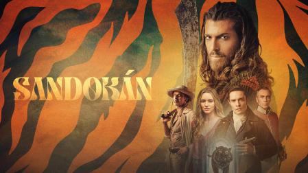 Cartel promocional de la serie 'Sandokan'