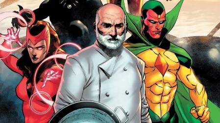 El chef José Andrés, dibujado como un personaje más del cómic de Los Vengadores