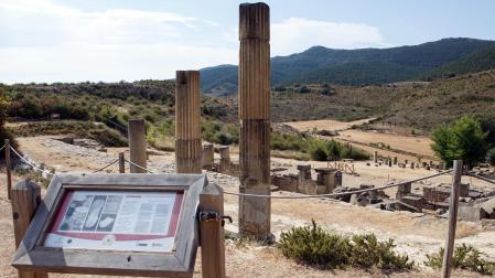 Yacimiento romano de Santa Criz de Eslava