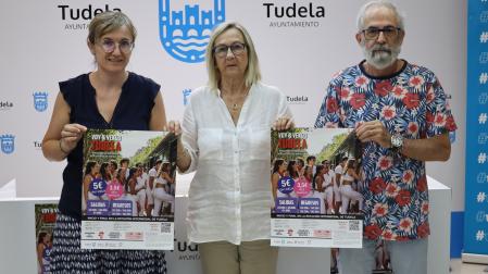 Presentación de la nueva edición del programa Voy y Vengo en el Ayuntamiento de Tudela